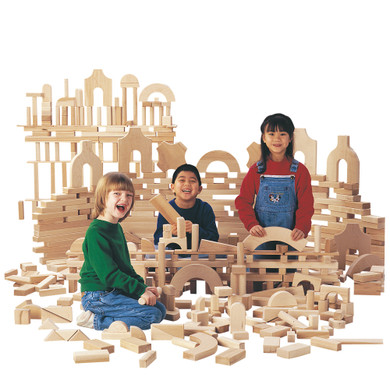 Unit Blocks Set with Children