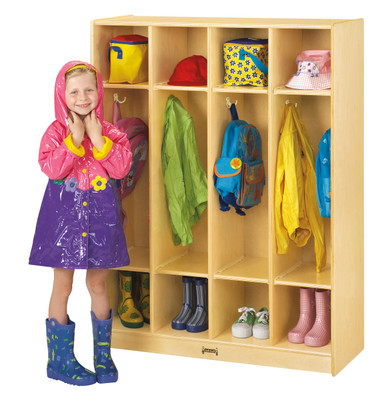 4 Section Coat Locker- Model
