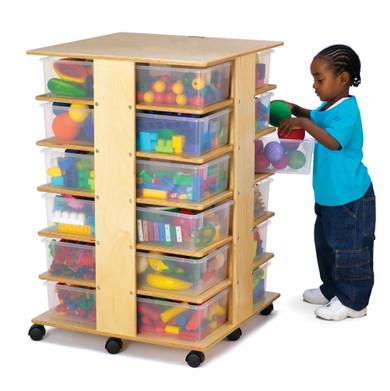 24 Tub Tower - with Colored Tubs - Model