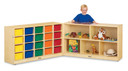 20 Cubbie-Tray Fold-n-Lock - with Colored Trays- Model (Thumbnail)