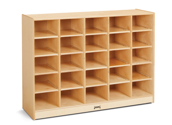 25 Cubbie-Tray Mobile Storage - without Trays