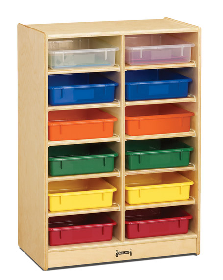 12 Paper-Tray Mobile Storage - without Colored Paper-Trays
