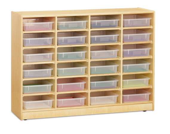 24 Paper-Tray Mobile Storage - without Clear Paper-Trays