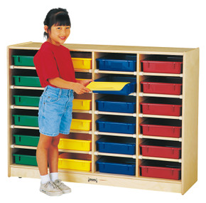 24 Paper-Tray Mobile Storage -Model- without Colored Paper-Trays