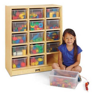 15 Cubbie-Tray Mobile Unit –Model- without Trays