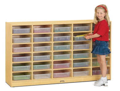 30 Paper-Tray Mobile Storage - Model- without Clear Paper-Trays