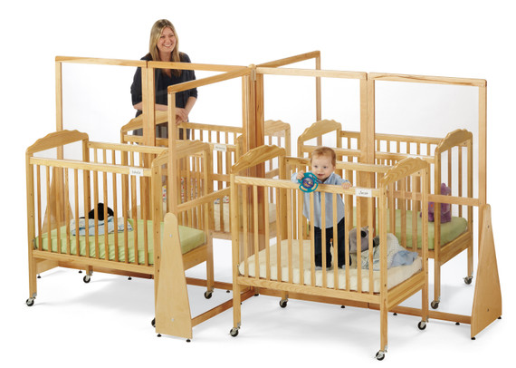 See-Thru Quad Crib and Space Divider- Model