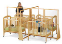 See-Thru Quad Crib and Space Divider- Model (Thumbnail)