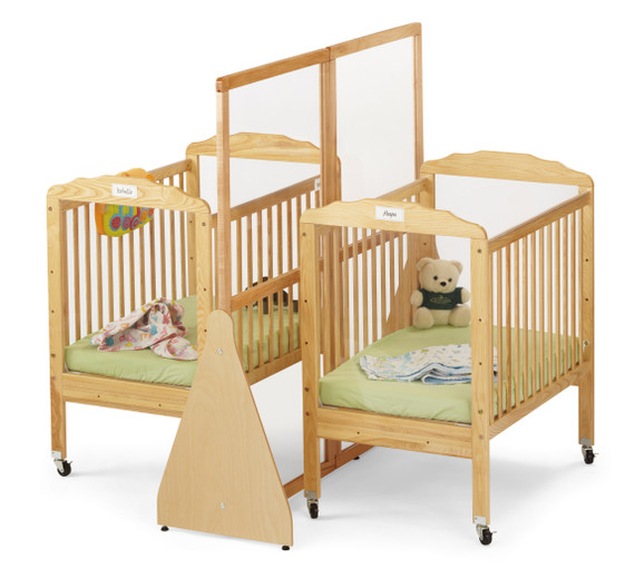 See-Thru Large Crib and Space Divider