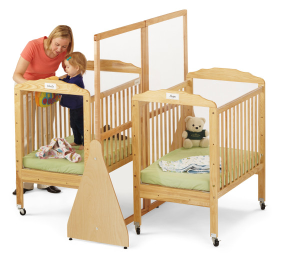 See-Thru Large Crib and Space Divider- Model