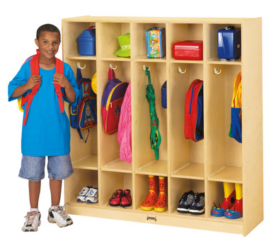 5 Section Coat Locker- Model