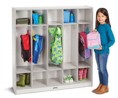 Rainbow Accents 5 Section Coat Locker- Model