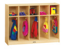 Toddler 5 Section Coat Locker (Thumbnail)