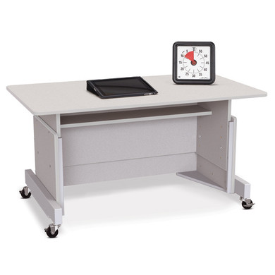 Apollo Single Computer Desk- Front View