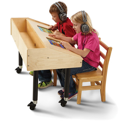 Dual Tablet Table - Mobile- Model