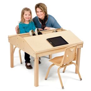 Quad Tablet And Reading Table - 20.5" High- Model