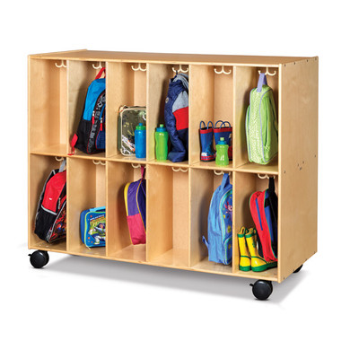 24 Section Mobile Backpack Cubbie