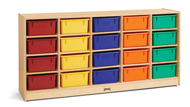 20 Tub Mobile Storage - without Colored Tubs