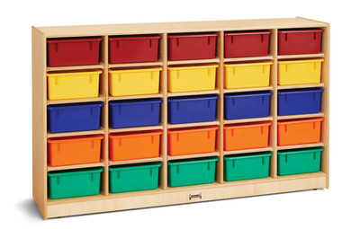 25 Tub Mobile Storage - without Colored Tubs