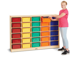 30 Tub Mobile Storage - without Colored Tubs- Model