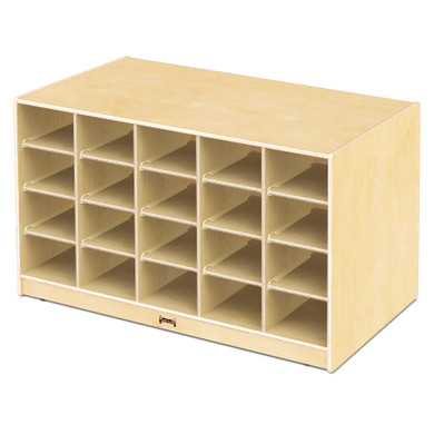 Double-Sided Island – 40 Cubbie-Tray - without Trays