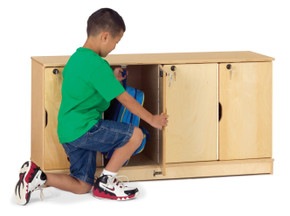 Stacking Lockable Lockers - Single Stack - Model