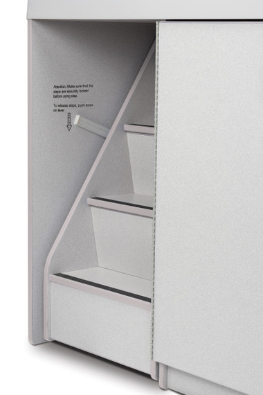 Rainbow Accents® Diaper Changer with Stairs - In