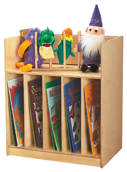 Big Book Display Cart- Book Partitions