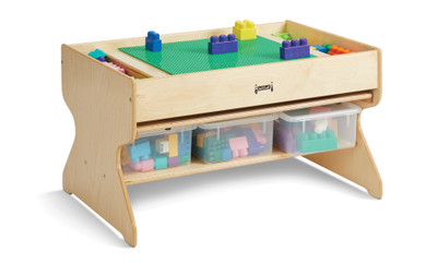 Deluxe Building Table - Traditional Brick Compatible
