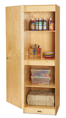 Single Storage Cabinet- Open
