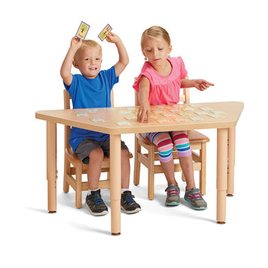 Purpose+ Trapezoid Table - 21" x 45"- Model