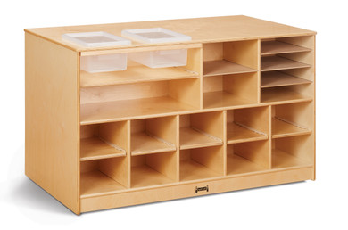 Mobile Twin Storage Island - without Trays