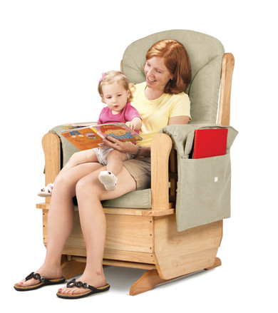 Glider Rocker - Beige Cushions