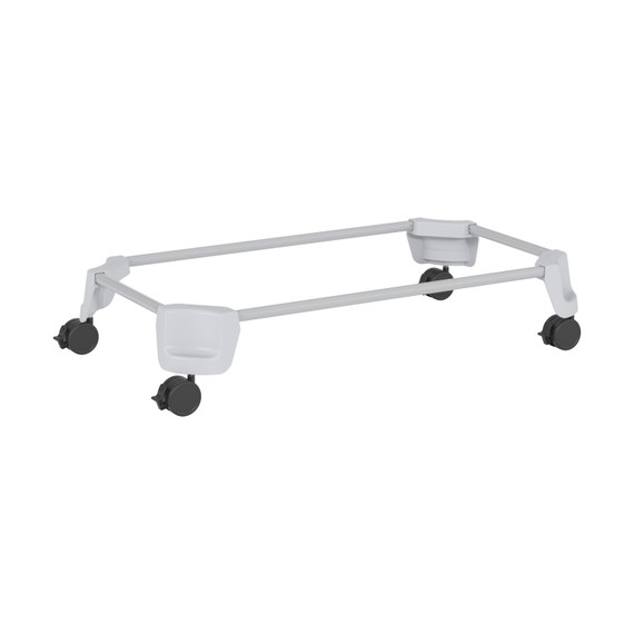 QuietTime Mobile Daycare Cot Cart - Angled