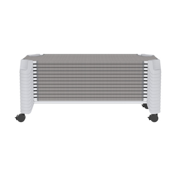QuietTime Mobile Cot Cart - Preschool with cots