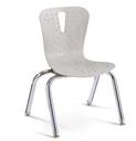 Flow Chair, Gray- Front (Thumbnail)