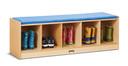 5 Section Bench Locker - Blue (Thumbnail)