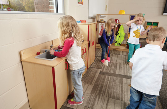 Housecleaning Set-n-Rack- Model