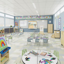 Step Up Deluxe Stool in Classroom (Thumbnail)