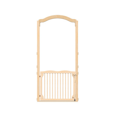 Welcome Gate with Arch - Tall - 84" High - E&comma; A&comma; or S-Height