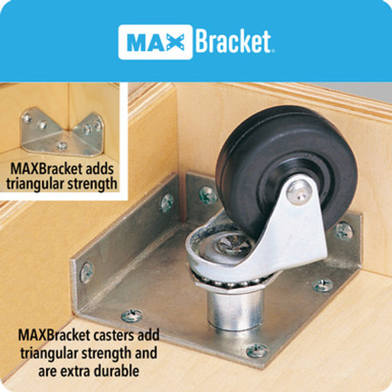 MAXBracket and Caster-Mounted for Mobility