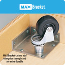 MAXBracket and Caster-Mounted for Mobility (Thumbnail)