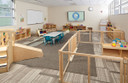 See-n-Wheel Shelf with Bins in Classroom (Thumbnail)