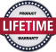 Lifetime Warranty badge
